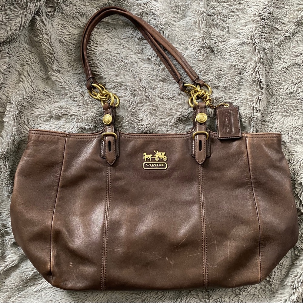 Coach Mia Brown Bag